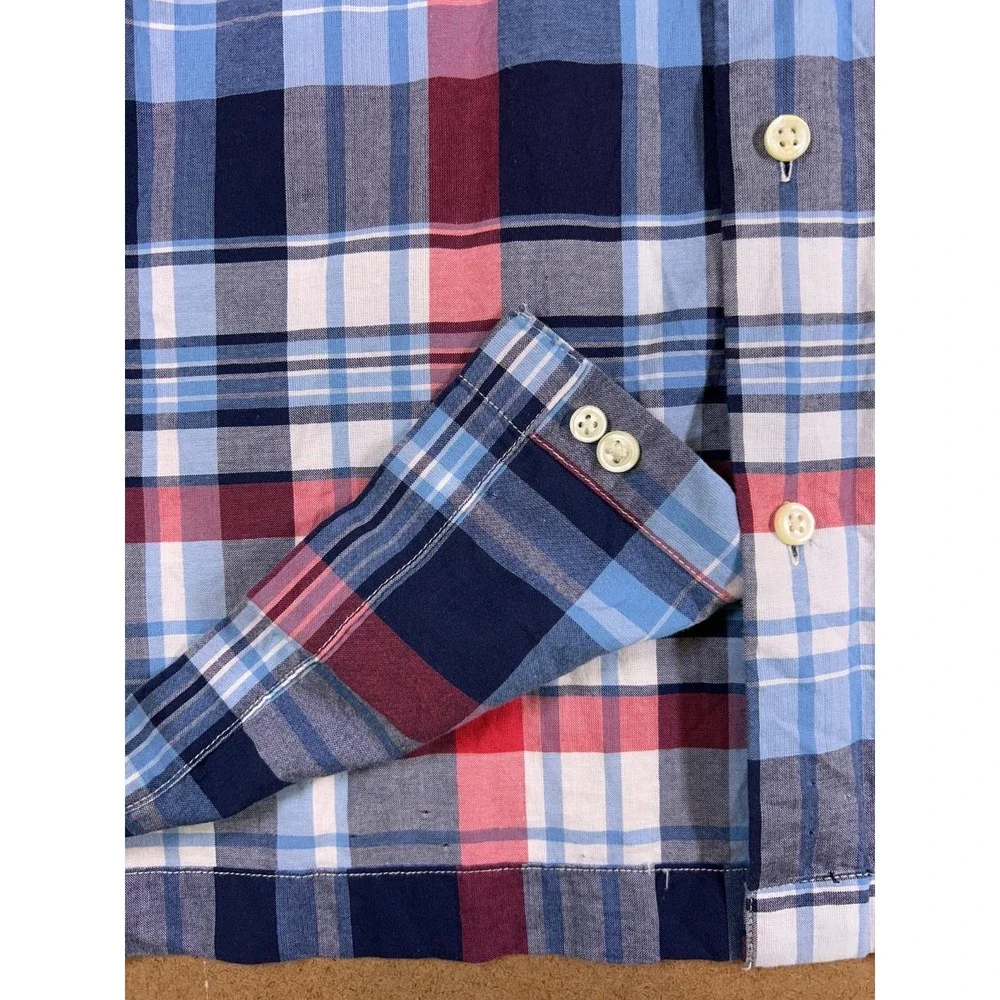 Polo Ralph Lauren Short‎ Sleeve Button Down Plaid Shirt Boys/Youth XL (18-24)